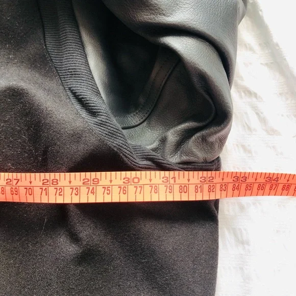 Nike Black and White Striped Collar Jacket